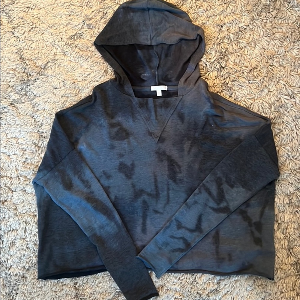 blue tie dye long sleeve